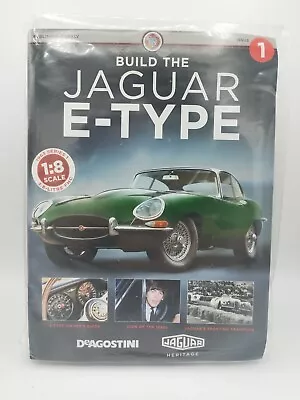 £14.99 • Buy 1/8 Scale DeAgostini Build Your Own Jaguar E-type First Issue 1 Brand NEW Sealed