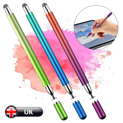 2 In 1 Touch Screen Pen Stylus Universal For IPhone IPad Samsung Tablet Phone PC • £4.99