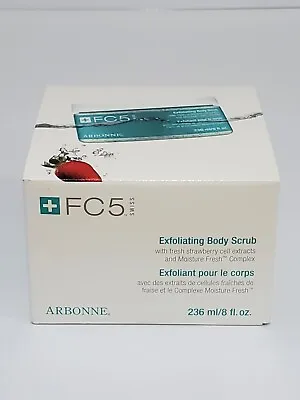 $29.99 • Buy SEALED NEW IN BOX SWISS Arbonne FC5 Exfoliating Body Scrub 8 Oz.