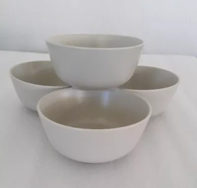 $20 • Buy 4 IKEA Soup Cereal Bowls Modern Pottery Stoneware 12011