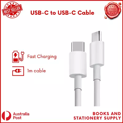 USB Type C To Type-C Cable Charging Cable Fast Charger For Apple For Samsung AU • $6.48