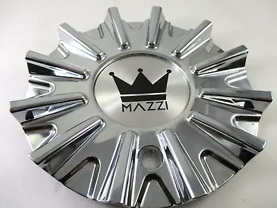 Mazzi Wheels 6 1/4 Chrome Custom Wheel Center Cap*   #c10d40-c001  (for 1 Cap) • $44.56