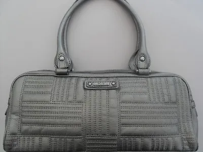 £9.99 • Buy MEXX PALEST TAUPE METALLIC ABSTRACT STYLE HANDBAG (Long Handle) Ex' Condition