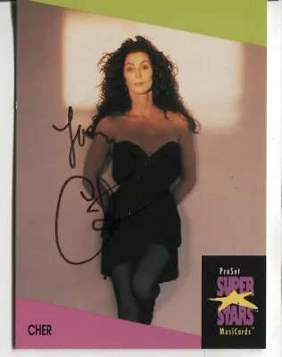 CHER Signed AUTOGRAPH 9760 • $4.25