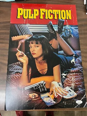 Quentin Tarantino Pulp Fiction Autographed Signed 12x18 Photo JSA • $599.99