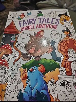 Fairytales Doodle Adventure Colouring Book • £3.50