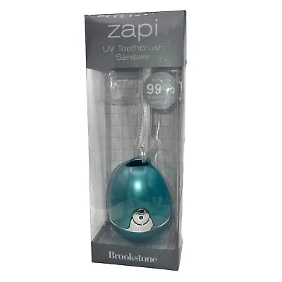 NIB Teal Violight Zapi Toothbrush UV Sanitizer W/toothbrush • $17