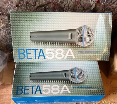 BETA 58A Supercardioid Dynamic Vocal Microphone For Stage Singing Karaoke • $26.48