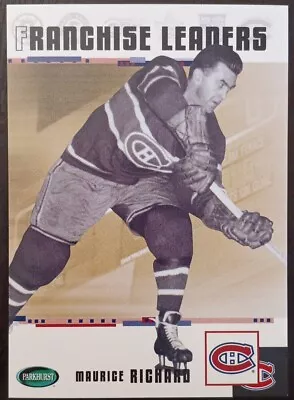 2003 - 2004 Parkhurst Maurice Richard Original Six Canadiens #92 Hockey Card • $2.08