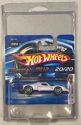 Hot Wheels 2005 Maserati MC12 First Edition G6735 International Short Card • $44.99