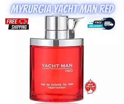 Myrurgia Yacht Man Red By Myrurgia Eau De Toilette Spray For Men 3.40 Ounce • $11.69