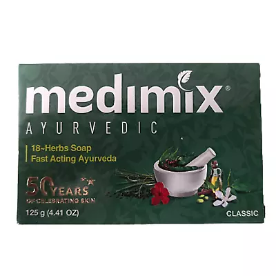 Medimix Ayurvedic Soap With Natural Oils Paraben Free - 125 Gram • $27.15