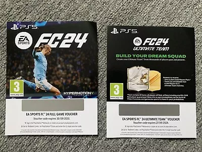 EA SPORTS FC 24 Ultimate Team (Sony PS5) UK CODE PlayStation 5 Digital • £12.50