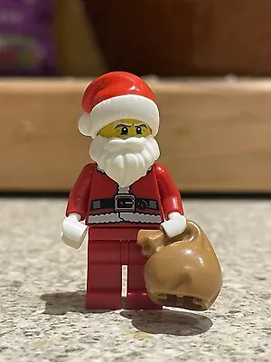 Lego Mini Figure Father Christmas Santa With Sack  • £0.99