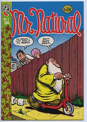 MR. NATURAL #2 - 6.5 OW-W - Comix - 2nd - Entire Book By Robert Crumb • $24.50
