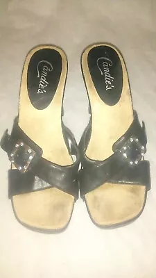 Vintage Candies Shoes Clog Heels Size 7.5 • $12