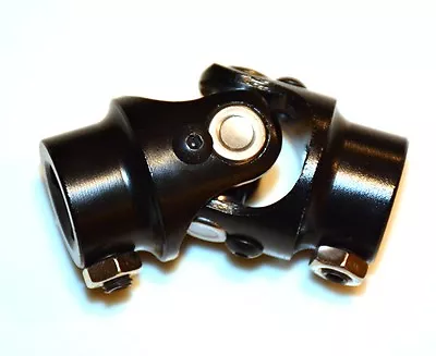 BLACK Steering Shaft GM Box U-Joint 3/4  DD X 13/16 -36 Spline Coupler • $22.65