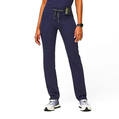 FIGS Navy Yola™ Skinny Scrub Pants • $38