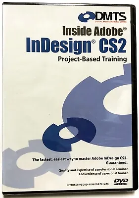 $18.90 • Buy InDesign CS2 Project-Based Training/ Inside Adobe DMTS (DVD 2006) Free Shipping!