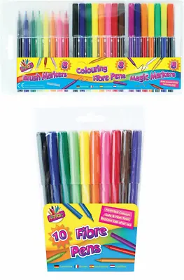 Colouring Pens Fibre Pens Magic Markers Assorted You Choose Safe & Non Toxic  • £3.50