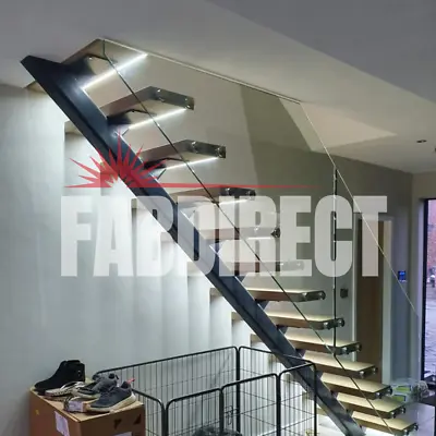 £100 • Buy Steel Stairs & Stair Cases - Single Stringer Fire Escapes Or Contemporary Modern