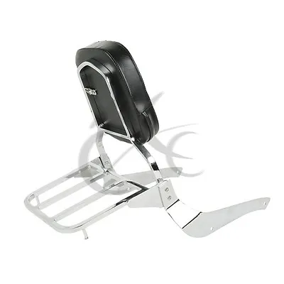 Backrest Sissy Bar Luggage Rack Fit For Suzuki Boulevard C50 2005-11 VL800 01-11 • $44.50