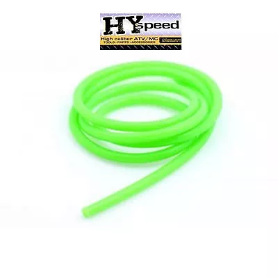 HYspeed PVC Fuel Gas Line 5/16  ID X 7/16  OD 3' Fluorescent Green Motorcycle • $9.30