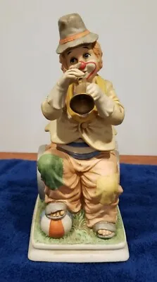 Melody In Motion Music Box - Clown With Trumpet - Works Great Sound.... • $7.95