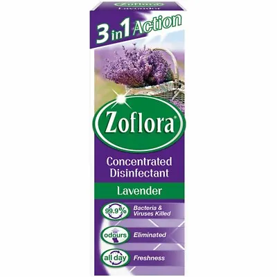 £5.70 • Buy  Zoflora Concentrated Disinfectant Lavender 120ml-Free Delivery