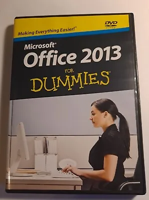 Microsoft Office 2013 For Dummies DVD Window XP Vista 7 Or 8 MAC • $4.88