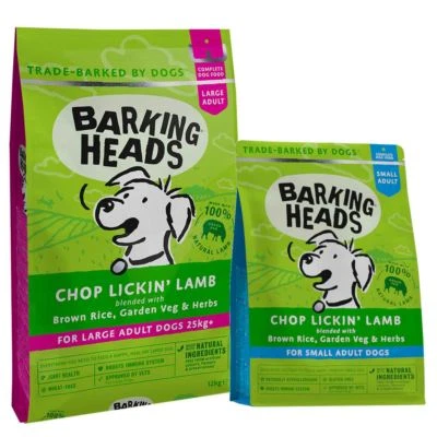 £22.81 • Buy Barking Heads Chop Lickin' Lamb Small & Large Breed 1.5kg/4kg/12kg Dry Dog Food