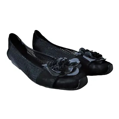 Kennel & Schmenger Ladies Black Ballerina Driving Flats Size EU 41 UK 7.5 • £19.99