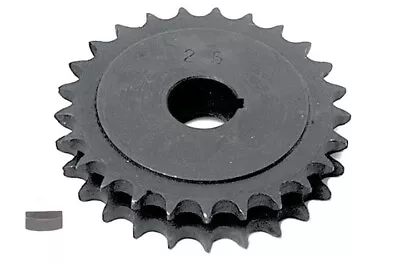 25 Tooth MOTOR ENGINE SPROCKET & KEY 1936 - 1954 Harley Knucklehead UL Panhead • $82.49