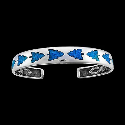 Arrowhead Bracelet 925 Sterling Silver Cuff Bracelet Navajo Bracelet... • $135