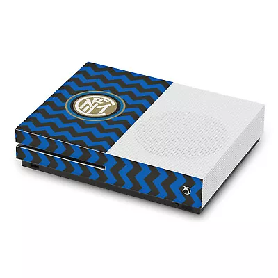 Inter Milan 2020/21 Crest Kit Matte Vinyl Skin Decal For Xbox One S Console • £14.95