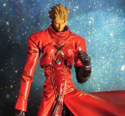 Rare Trigun Cold Cast Painted Statue Vash The Stampede Limited Edition • $850