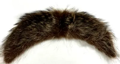 Vintage Genuine Raccoon Fur Collar   Unbranded  Brown  17.5  Length • $27.38