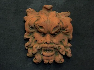 Oriental Style Head Fountain Wall Plaque  Water Feature Terracotta • £49.99