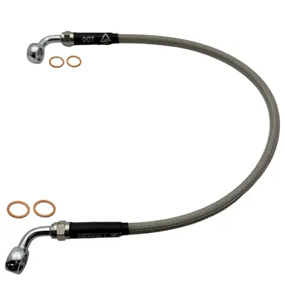 S/S Braided Front Brake Hose ABS BMW R1150GS; 34 32 7 652 532 / Venhill • $51.15