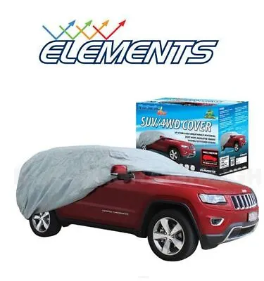 Elements WeatherTec ULTRA UV Car Cover 5.56 M UTE Fits Ford Ranger Dual Cab 4WD • $93.99
