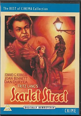 SCARLET STREET  R2 Dvd With Edward G Robinson Joan Bennett Dan Duryrea • £5.99