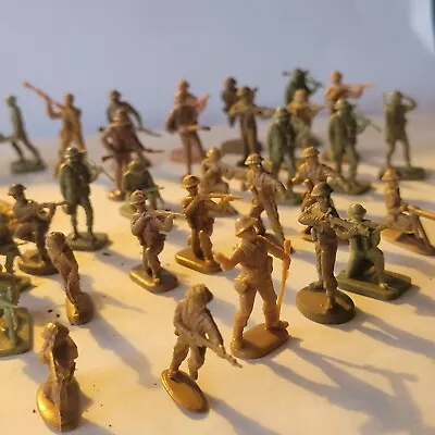 1/72 Plastic Soldiers WW2  British Infantry 45 Pieces  • £4