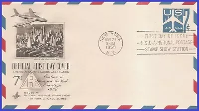 USA3 #UC33 U/A ARTCRAFT FDC   Jet - Blue • $1.76