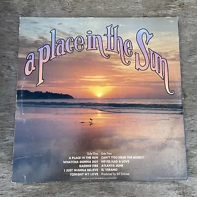 PABLO CRUISE - A PLACE In THE SUN - VINTAGE VINYL LP  • $12.99