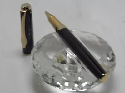 Gorgeous High Quality Kaigelu Black Roller Ball Pen/satin Gold • $39.59