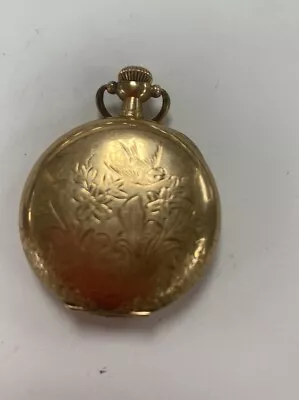 Vintage Gold Filled Elgin 15 Jewels Pocket Watch • $25