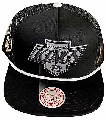 New Mitchell & Ness Nhl La Kings Roper Trucker Ving  Snapback  Cap Hat Gorra • $38.99