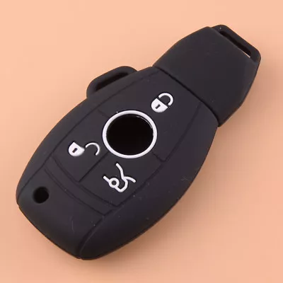 3 Button Silicone Remote Key Cover Case Fit For Mercedes W203 W211 GLA CLK C E • $8.23