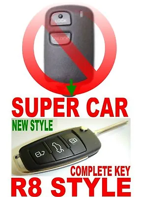 R8 Flip Key For Toyota Elvatdd Dealer Port Installed Td0 Remote Chip Fob Beeper • $39.99