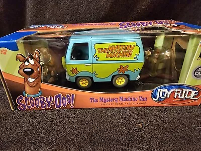 Joyride 1:18 Mystery Machine Scooby-Doo Van With Shaggy And Scooby Figures VHTF • $200